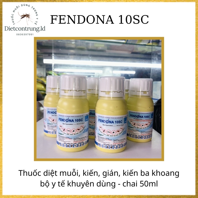 Thuốc diệt côn trùng Fendona 10SC - 50ml