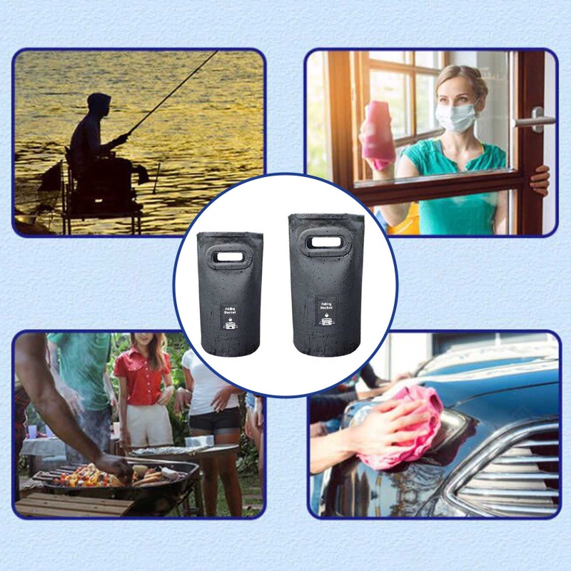 Túi Đựng Nước Đa Năng Có Thể Gấp Gọn Phù Hợp Cho Cắm Trại / Leo Núi