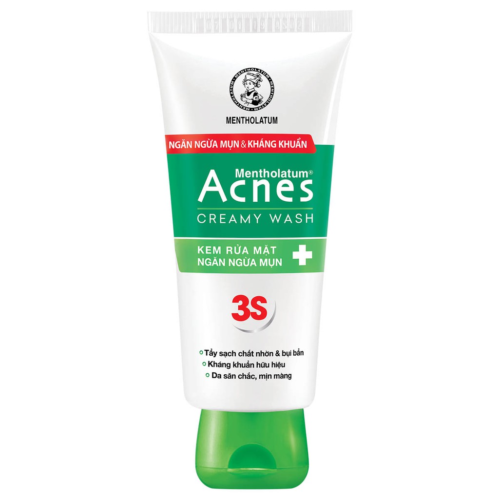 Kem Rửa Mặt Ngăn Ngừa Mụn Acnes 100g