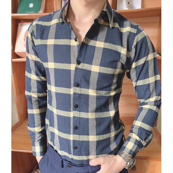 Áo sơ mi caro nam -CHẤT ĐẸP + HOT NHẤT + ẢNH THẬT