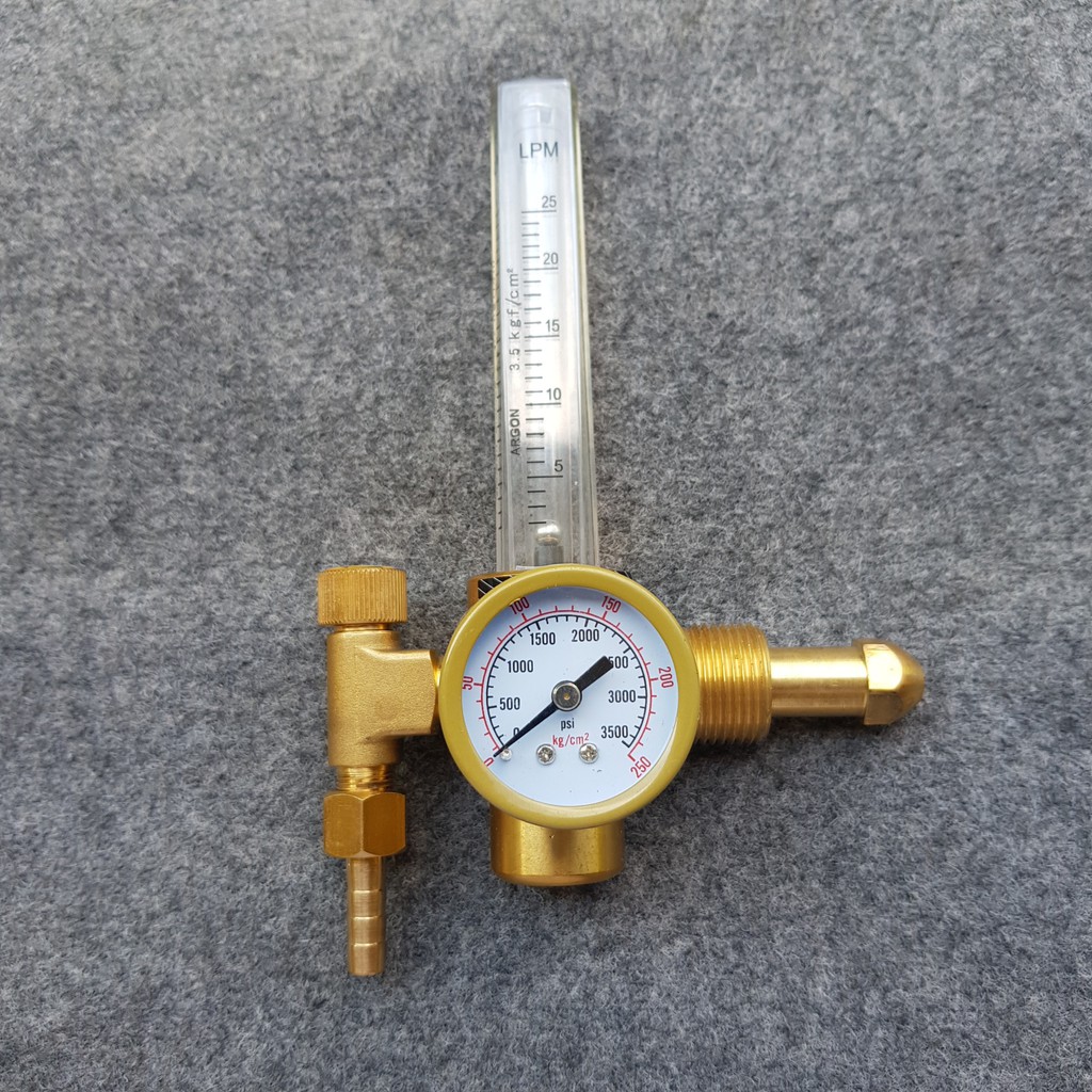 Đồng hồ khí Argon 191 gien ngoài Đồng hồ máy hàn Phụ kiện máy hàn điện tử