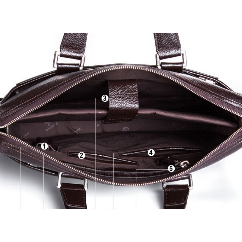 [SHOP NGUYÊN VŨ] Cặp da công sở P.KUONE 1128 hàng chất | BigBuy360 - bigbuy360.vn