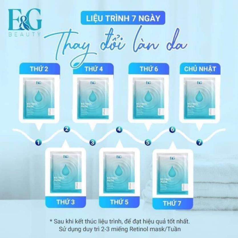 Mặt nạ tinh chất Retinol E&G Beauty , tái tạo da chuyên sâu [ CHÍNH - HÃNG ] | BigBuy360 - bigbuy360.vn