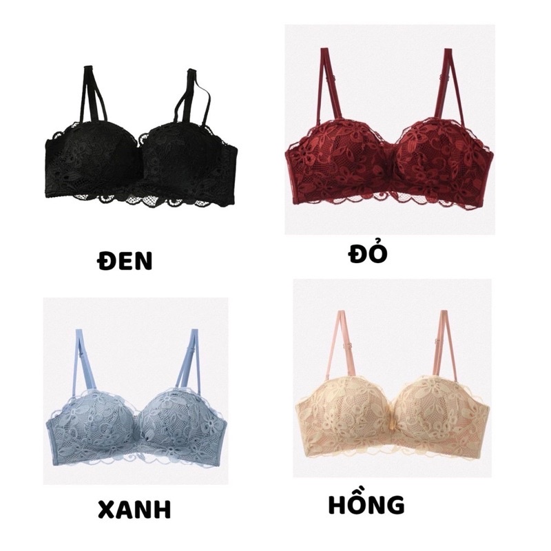 Áo Lót Nữ,Áo Ngực Nữ Cup Ngang nâng ngực không gọng mềm mại thiết kế họa tiết ren hoa sexy quyến rũ-Kho Sỉ Mai Xuân | WebRaoVat - webraovat.net.vn