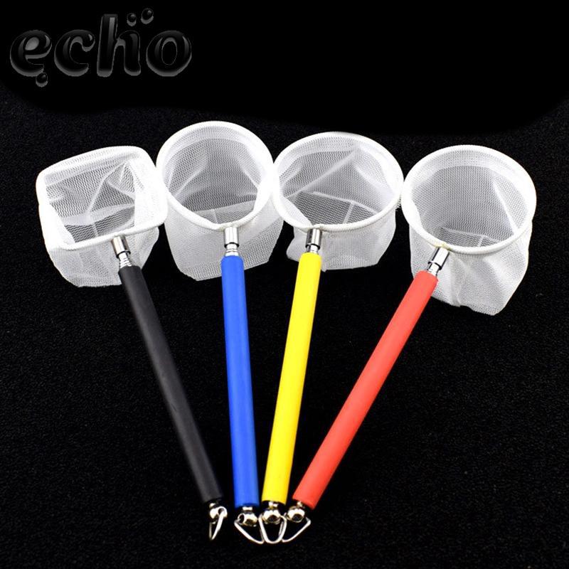 Vợt lưới 3D hình tròn vuông vớt cá tôm chuyên dụng cho bể nuôi cá tay cầm có thể điều chỉnh