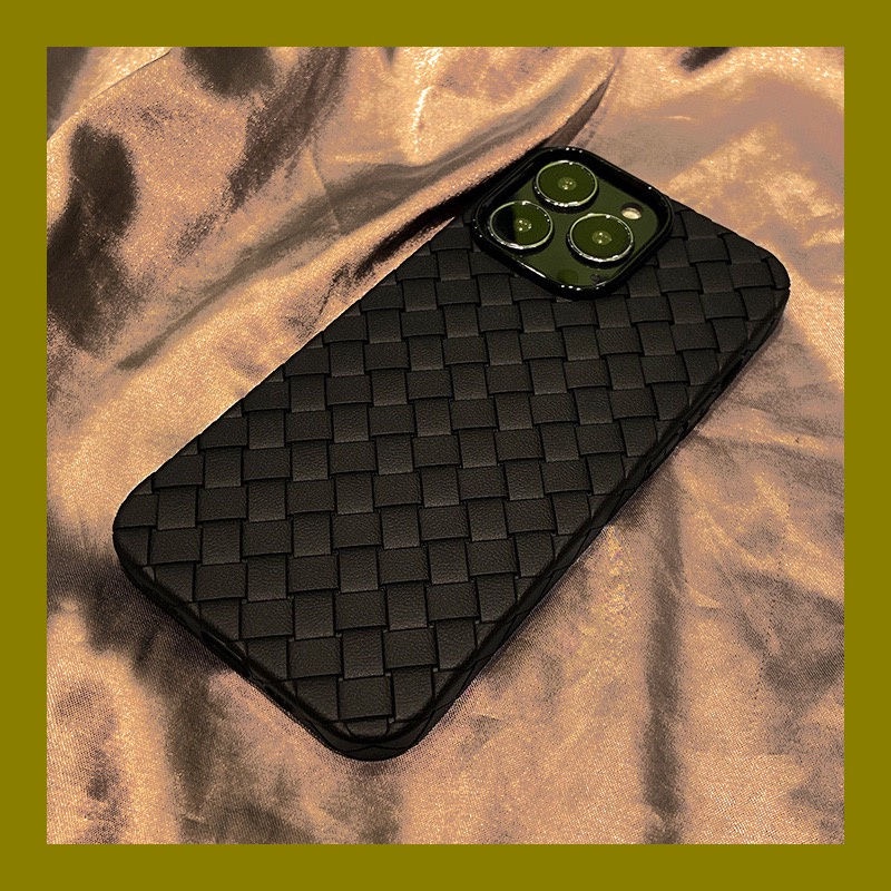 Ốp Điện Thoại Dẻo Dạng Bện Chống Sốc Thoáng Khí Cho Iphone 13 12 11 Pro Max Xs X XR Max 7 8 PLUS