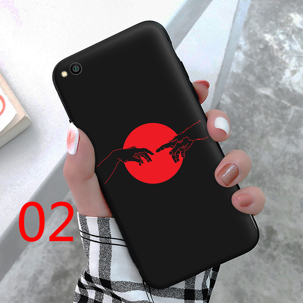 Ốp Điện Thoại Silicon Họa Tiết Bàn Tay Cho Xiaomi Redmi Note 5 Prime 5a Plus S2 Go Pro