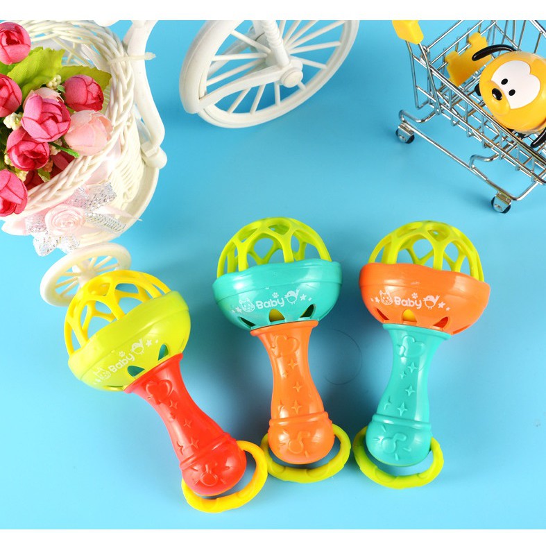 Lục lạc Cho Bé Nhựa ABS Mềm An Toàn