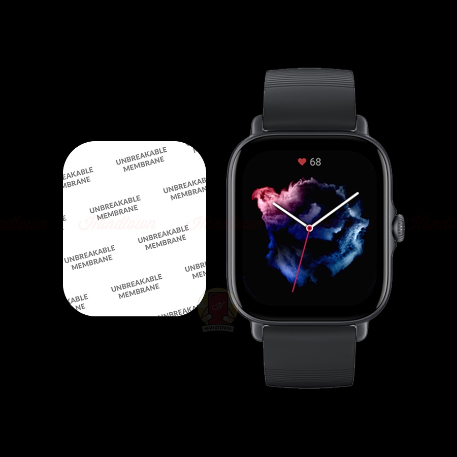 Dán Mặt Kính Màn Hình PPF Cho Xiaomi Huami Amazfit GTS 3 Chống Xước Bụi Bẩn Va Đập Đồng Hồ Thông Minh Handtown