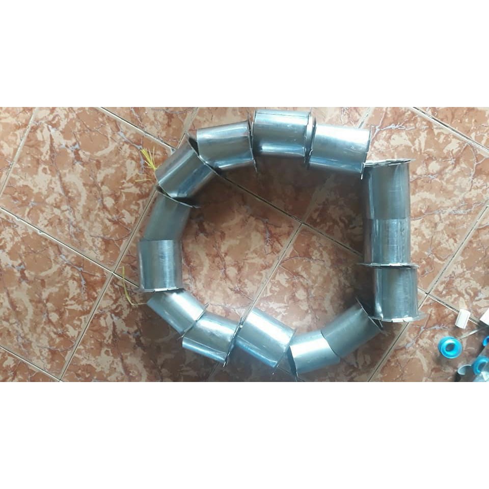 Phễu Thoát Nước Máng Xối Inox : Ø42, Ø49, Ø60, Ø76, Ø90, Ø114