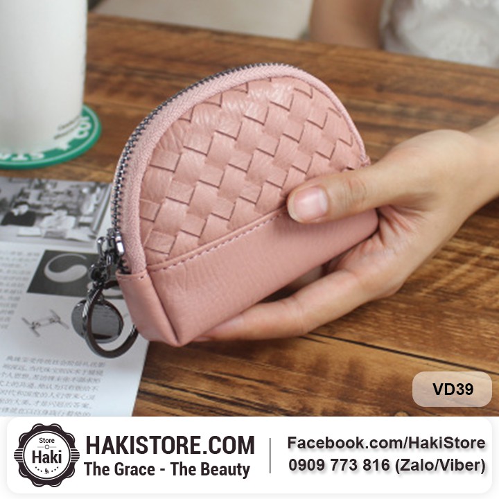🍀 Ví tiền mini phối sọc viền dễ thương - VD39 | BigBuy360 - bigbuy360.vn