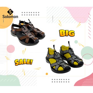 GIÀY SANDAL BÍT MŨI NAM QUAI DÙ CHỐNG TRƯỢT BMSD01