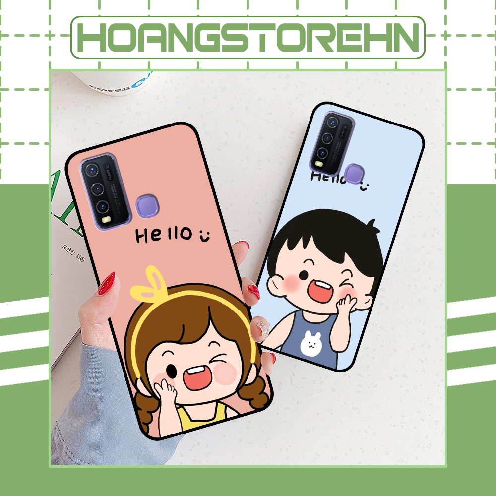 Ốp Vivo Y30 / Y50 in hình mickey, hổ, kingtiger siêu rẻ T19 - T24