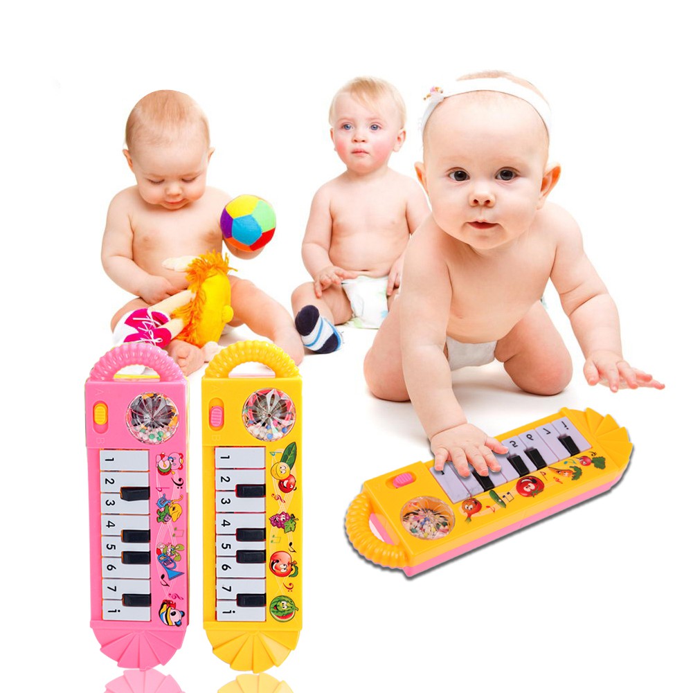 Đàn piano mini đồ chơi bằng nhựa thú vị dành cho các bé