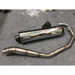 Full set pô tăng CBR PXL + cổ pô 2 khúc gắn Raider, satria, winner, sonic, exciter