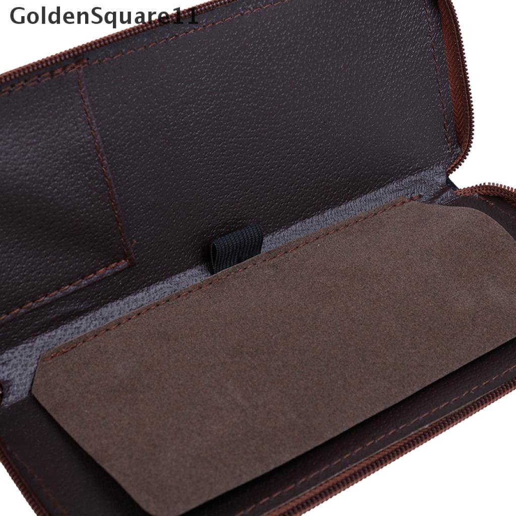 1 Túi Da PU Đựng Kéo Cắt Tóc Có Khóa Kéo Goldsquare11