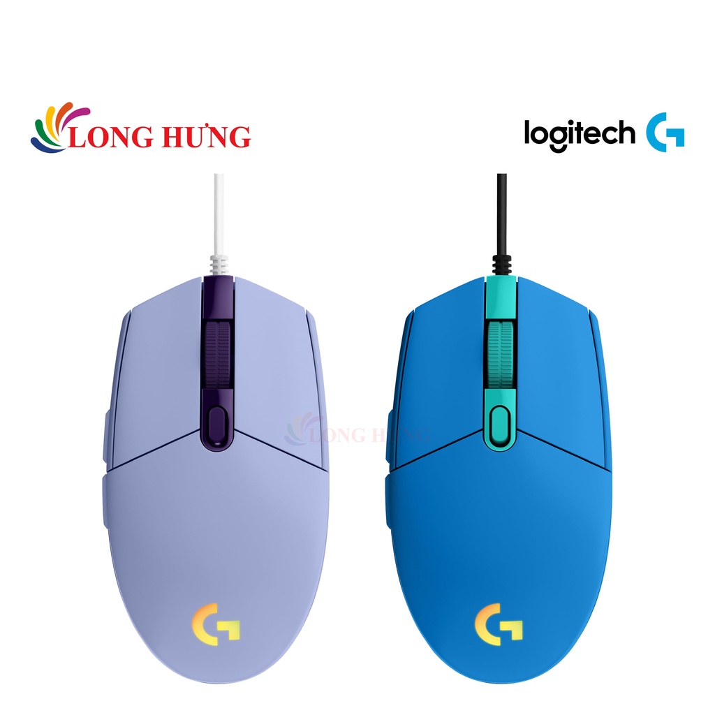 Chuột có dây Gaming Logitech G203 Lightsync - Hàng chính hãng