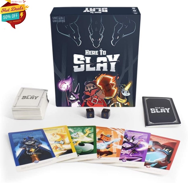 【COD】 Here to Slay Base Game Và Bó Mở Rộng