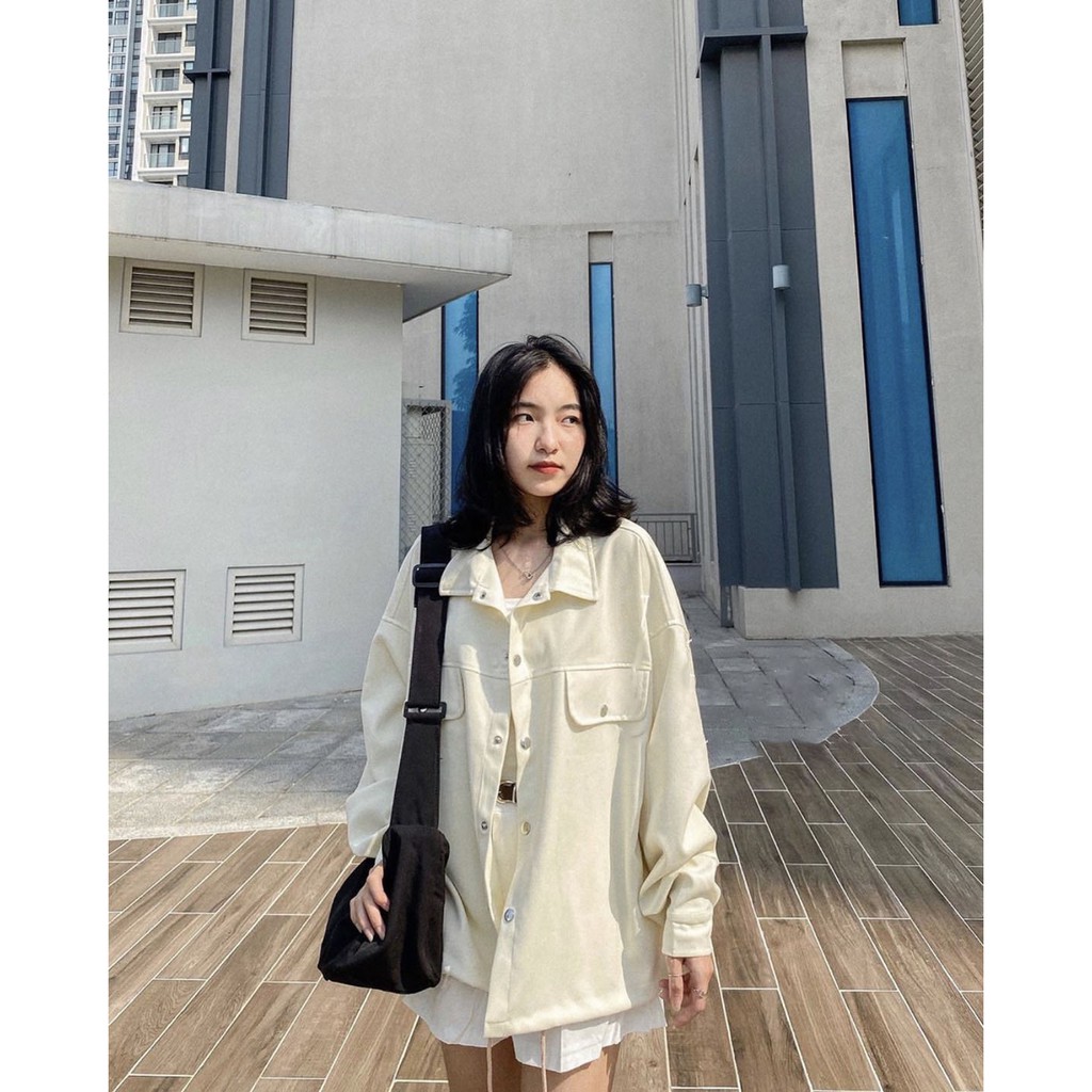 Khoác nhung lì ulzzang (thật/sẵn) | BigBuy360 - bigbuy360.vn