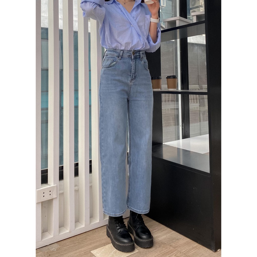 Quần jeans suông 901 (ảnh thật) | BigBuy360 - bigbuy360.vn