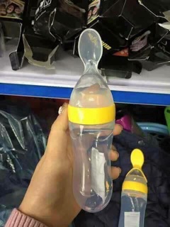Bình thìa ăn dặm silicon siêu mềm