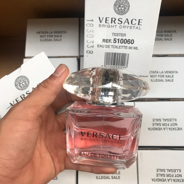 Nước hoa nữ Versace Bright Crytals EDT 90ml.Tester