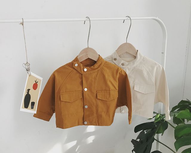 Áo khoác kaki cho bé trai, bé gái