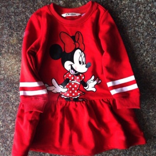 ✅✅✅HÀNG THU ĐÔNG  ❌❌❌Váy nỉ minnie HM