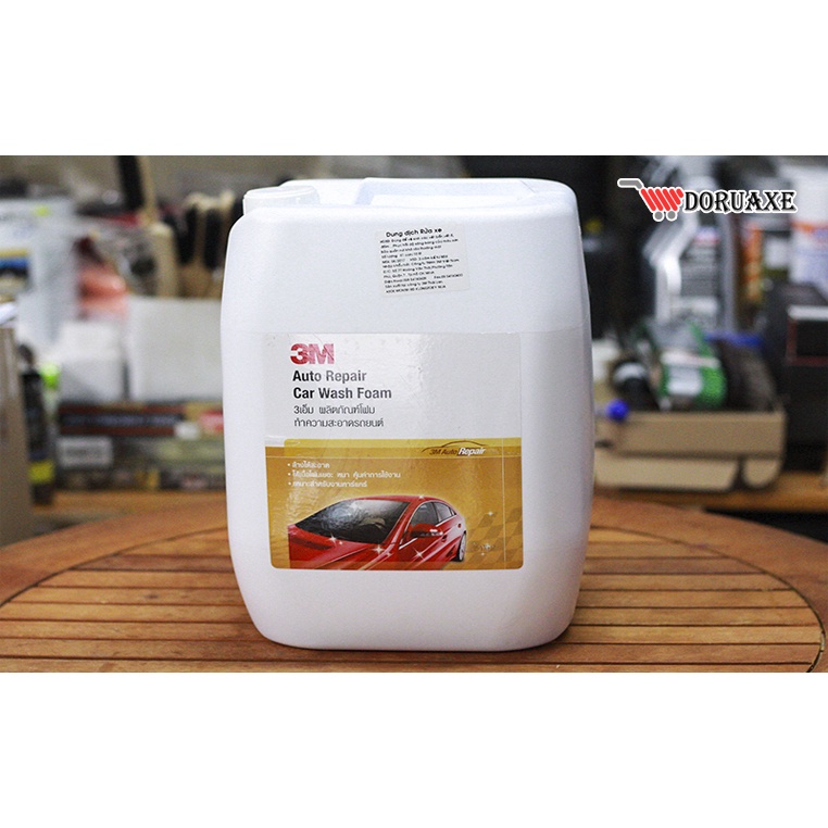 XÀ BÔNG RỬA XE BỌT TUYẾT XE MÁY , XE OTO 3M 10LIT