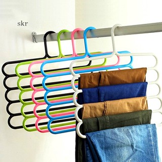 5Layer Multifunctional Anti Skid Dry Wet Use Scarf Hanger Creative Towel Rack