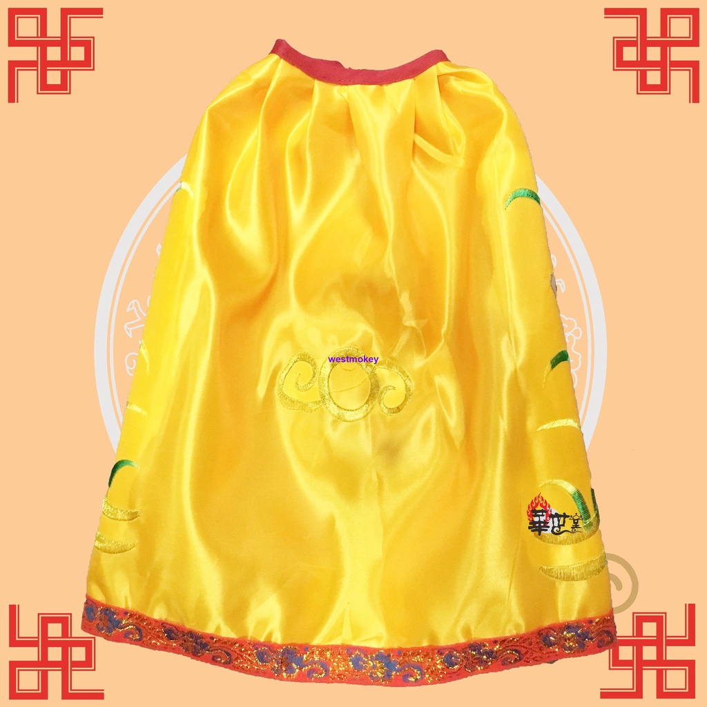 ✇✼✲Áo Choàng Cho Tượng Phật Mặc Áo Choàng Vàng DJ1024