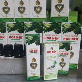 Combo tinh dầu tràm bi lăn và sả chanh 10ml