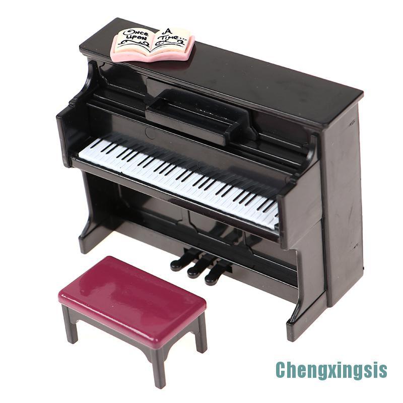 Mô Hình Đàn piano Nhỏ Xinh Trang Trí Nhà Búp Bê