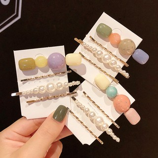 Set 4 Kẹp Tóc Kiểu Dáng Vintage