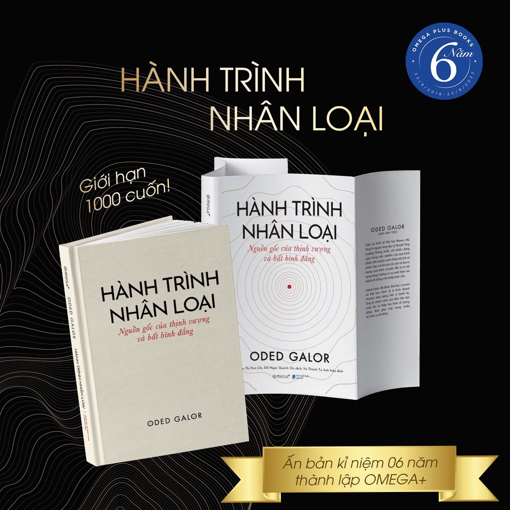 Sách - Hành Trình Nhân Loại: Nguồn Gốc Của Thịnh Vượng Và Bất Bình Đẳng