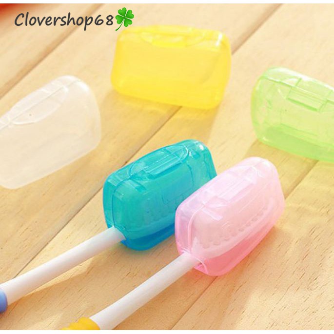 (Sỉ 1k) Nút bịt đầu bàn chải chống bụi, chống ẩm    Clovershop68