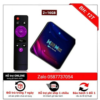 [BẢO HÀNH 12 THÁNG] TV Box H96 Max V11 Android 11.0 Rk3318 2g 16g Bluetooth 4.0 4k 2.4g 5g Và Phụ Kiện Cao Cấp