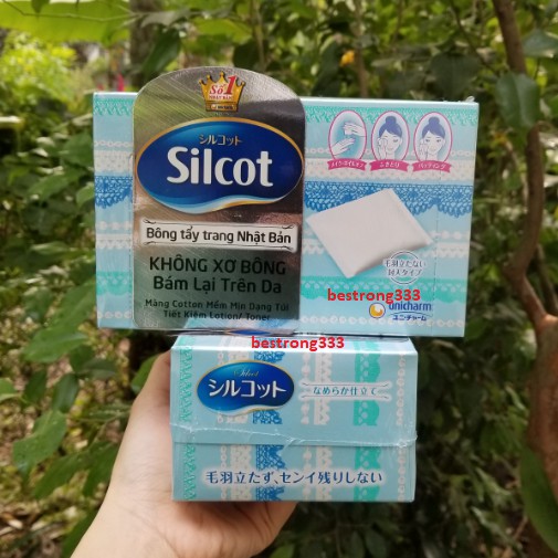 Bông tẩy trang Silcot 82 miếng 1 hộp