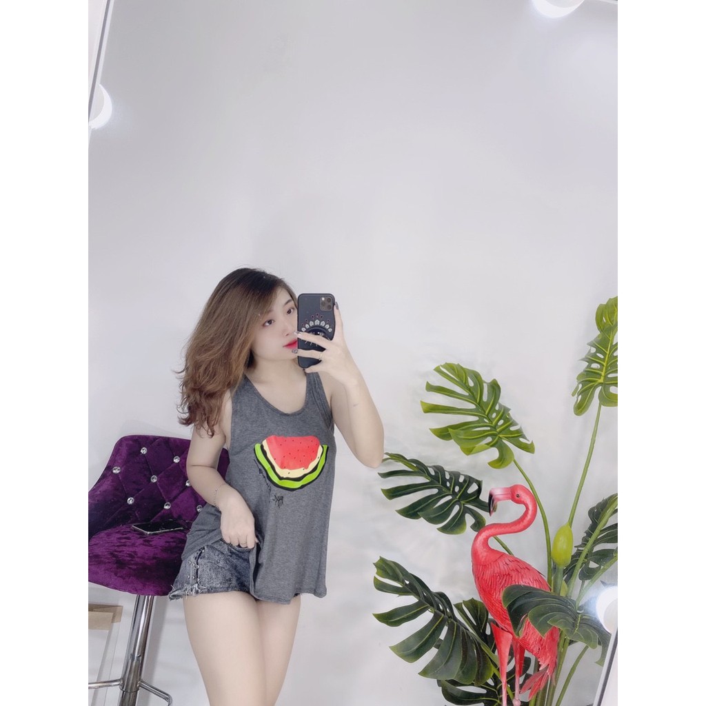 [ Mã WASTAPR giảm 10K đơn 50K] ÁO THUN BA LỖ GIẤY DƯA HẤU SIÊU XINH-CAROTSHOP | BigBuy360 - bigbuy360.vn