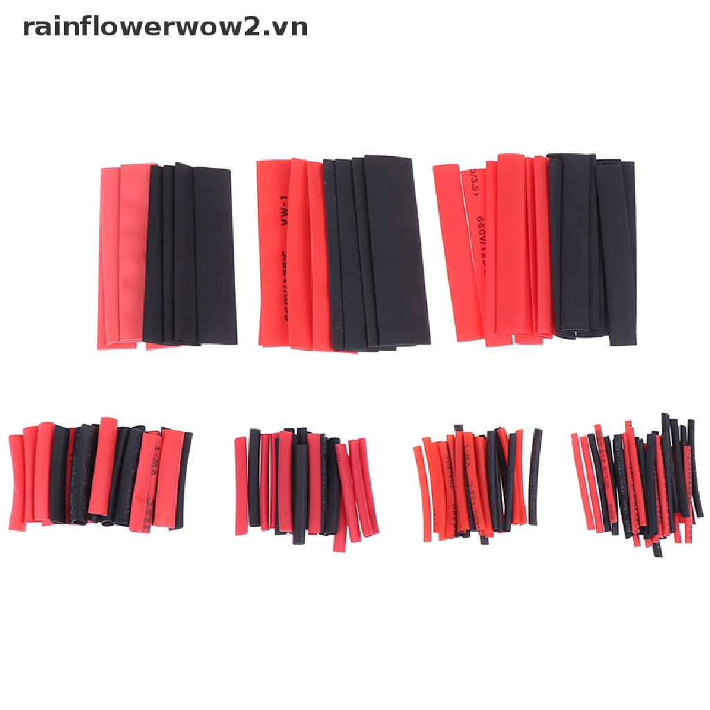 Bộ 127 ống co nhiệt chống chịu tốt với thời tiết