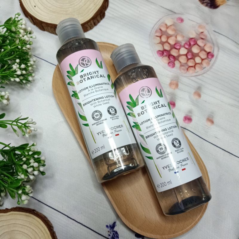 Mẫu mới Nước hoa hồng Yves Rocher White Botanical Exceptional Toner 200ml sáng da