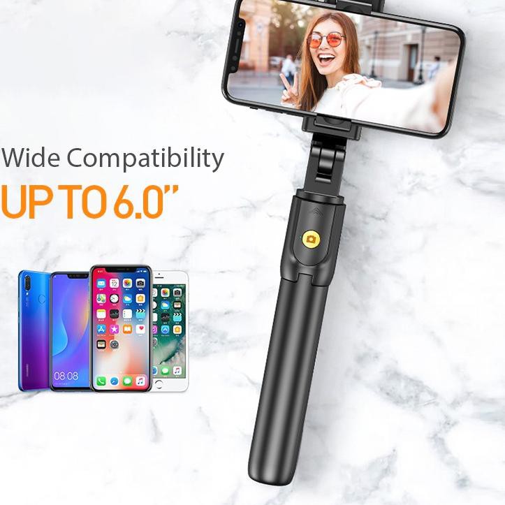 Áo Thun Tay Ngắn Cổ Tròn In Hình Thời Trang Cho Nữ Gậy Chụp Ảnh Tacoo Bluetooth Có Thể Tháo Rời | BigBuy360 - bigbuy360.vn