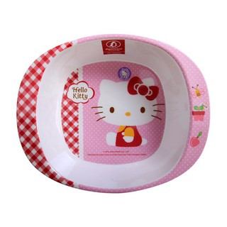 Bát ăn có tay cầm in hình Hello Kitty Superware B225-6 an toàn, chất lượng
