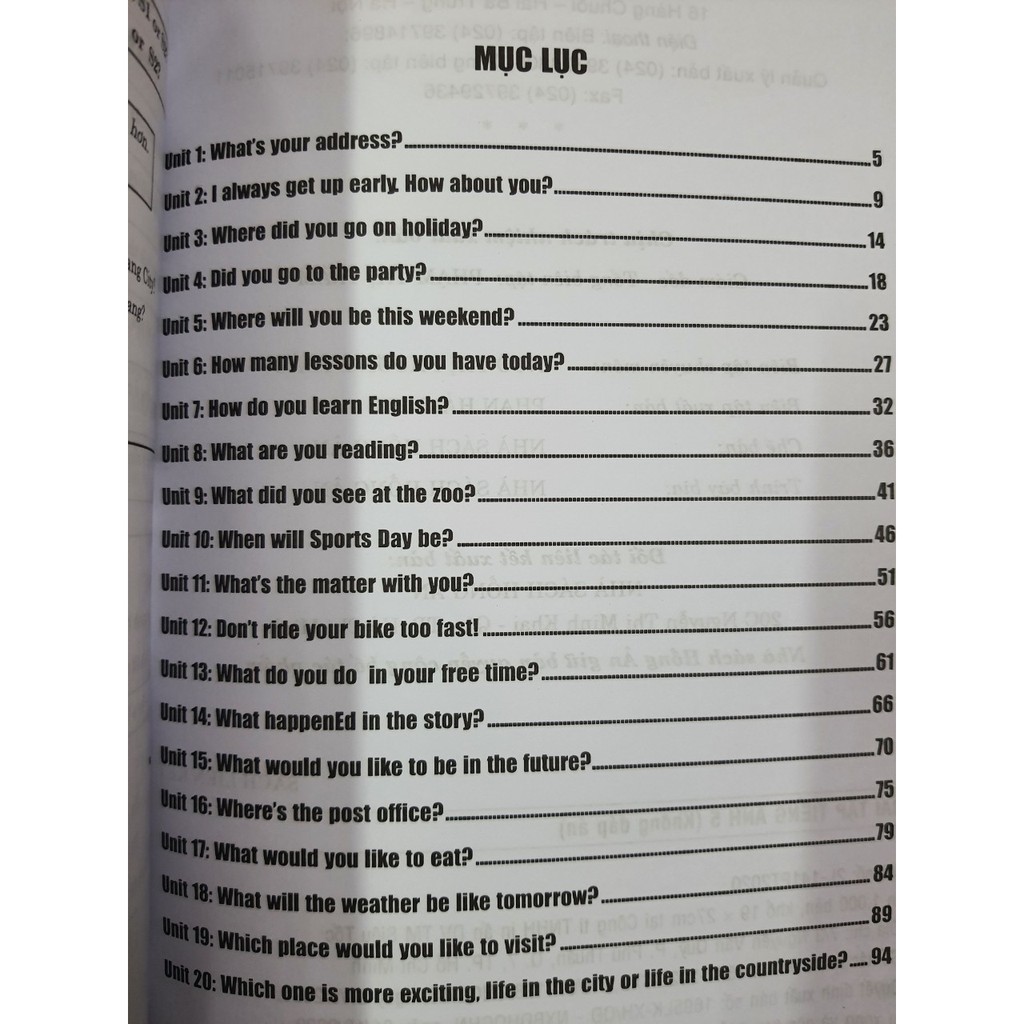 Sách - Bài tập Tiếng Anh 5 (Không đáp án)