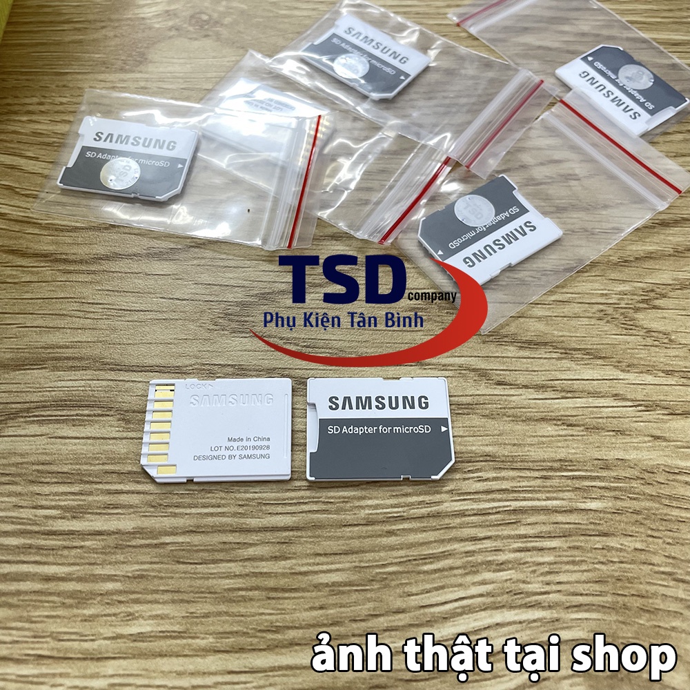 Adapter Thẻ Nhớ Samsung Chuyển Đổi Thẻ Nhớ Micro SD Sang Thẻ Nhớ SD Chính Hãng