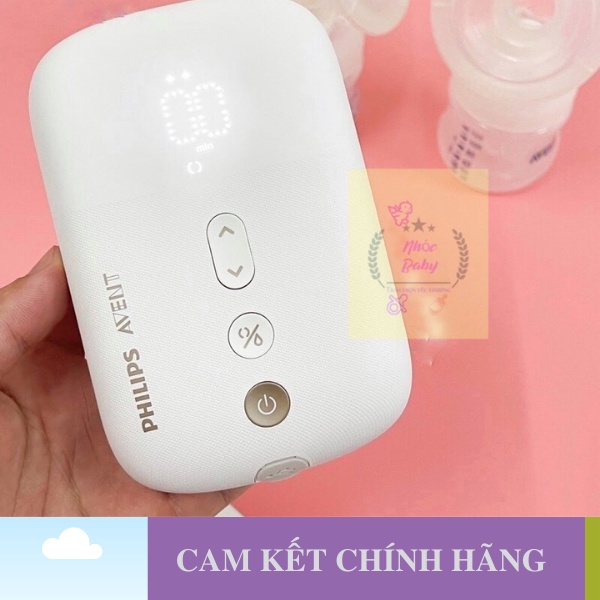 Máy hút sữa điện đôi Philips Avent Eureka Premum Plus SCF 394.11 - Bảo Hành 2 Năm - 1 Đổi 1 Trong 7 Ngày Nếu Lỗi NSX