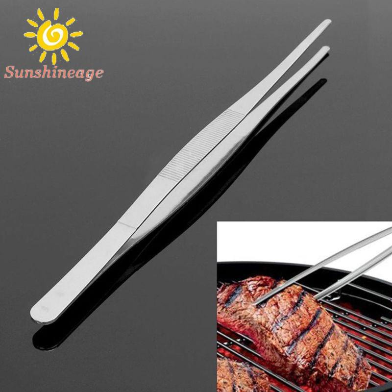 Quality BBQ Barbecue Stainless Steel Buffet Anticorrosion Rust Tool Gadge Tongs