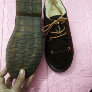 Giày đốc nữ da lộn quảng châu
