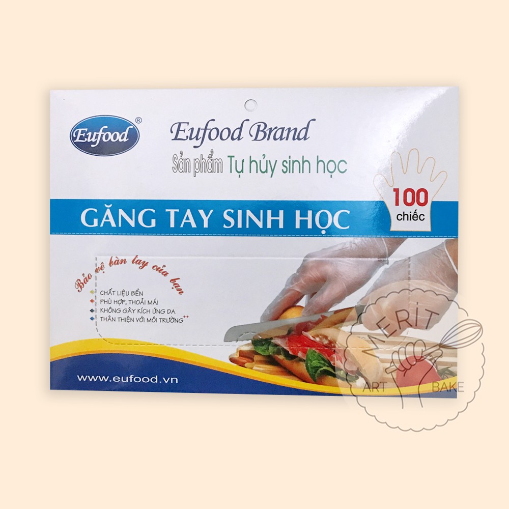 Găng tay tự hủy sinh học Eufood