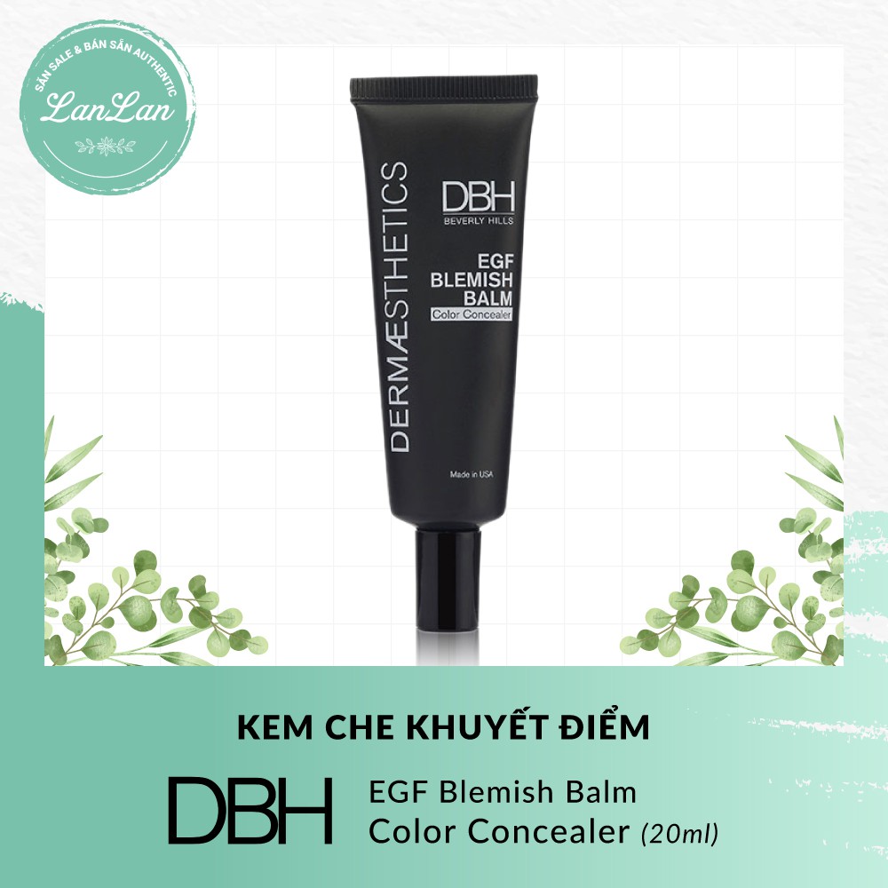 [Hàng Mỹ] Kem che khuyết điểm DBH EGF Blemish Balm Mịn Màng Đều Màu Và Rạng Rỡ